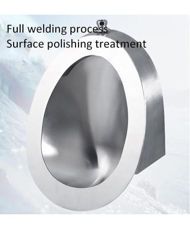 Stainless Steel Men's Urinals Household Wall-Mounted Vertical Toilets Commercial Small Drainage Toilets Used in Homes Hotels Schools and Public Bars - Buy Online on GoSupps.com