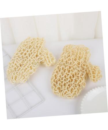 Shop Hemoton Braided Shower Gloves | Exfoliating Body Scrubber Mitts for Glowing Skin - Buy Online on GoSupps.com