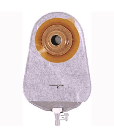 Assura 10.75" One-Piece Convex Urostomy Pouch with Belt Loops Transparent 10/bx