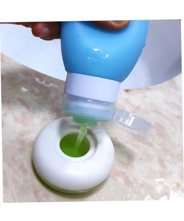 Beaupretty Set Travel Silicone Liquid Bottle Silicone Containers Empty Silicone Bottle Shampoo Tubes Lotion Container Salad Bowl with Lid Green Suits Shampoo Bottle Disposable Size 2 Picture 1 - Buy Online on GoSupps.com
