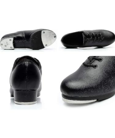 BeiBestCoat Men's Black Synthetic Tap Dance Oxford Shoes - Size 12 - Buy Online on GoSupps.com