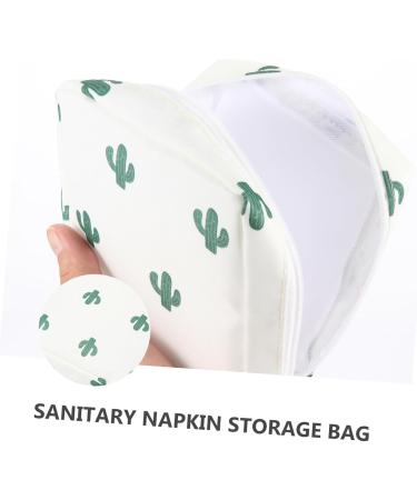 Buy Sewoart 2-Piece Women's Bandage Pack & Menstrual Cups | Portable Cosmetic Bag & Mini Organizer for Tampons & Pads - International Shipping Available - Buy Online on GoSupps.com