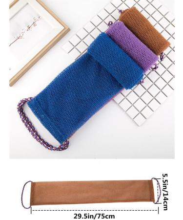 KIPETTO 3Pcs African Bath Sponges - Exfoliating Shower Nets for Daily Use - Buy Online on GoSupps.com