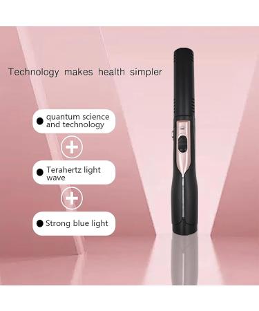 Mobyat Terahertz Physiotherapy Device | 3-Speed Adjustable Light Wave Massager for Home Use | Removable Front Tube for Targeted Relief - Buy Online on GoSupps.com