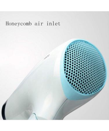 ADITAM Blue Hair Dryer Negative Ion Constant Temperature Hot and Cold Wind Compact Travel Hair Dryer Double The Comfort - Buy Online on GoSupps.com