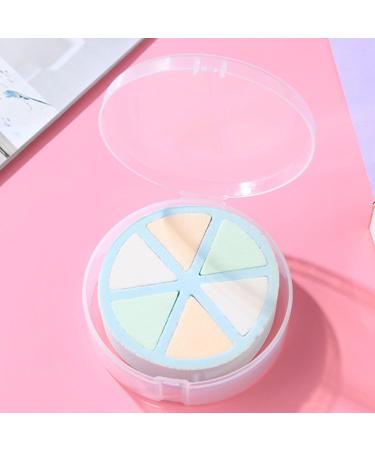 Wnvivi 5pcs Makeup Sponge Storage Box - Portable Clear Cosmetic Organizer for Egg Powder Puff | Travel Case Solution - Buy Online on GoSupps.com