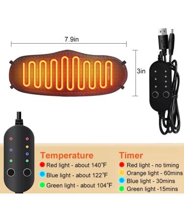 WOOLALA Heated Nose Cover For 3D Therapy Winter Nose Warmer 3 Temperature Settings - Buy Online on GoSupps.com