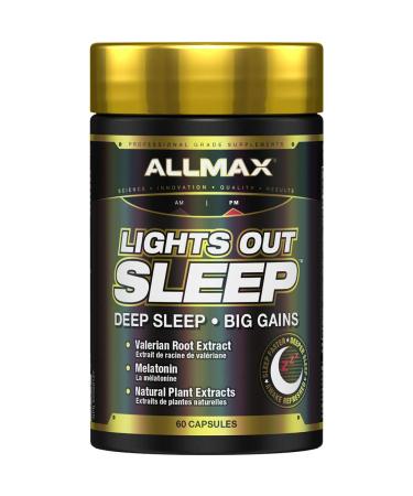 ALLMAX Nutrition - Lights Out Sleep - Deep Sleep for Big Gains 60 Count