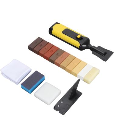 Floor Repair Wax Kit - 11 Color Wood Floor Scratch & Crack Filler | Durable Hard Wax for Home Repairs - Buy Online on GoSupps.com
