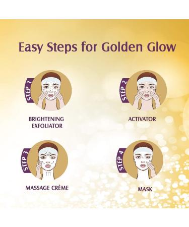 Lotus Herbals Radiant Gold Facial Kit for instant glow with 24K Pure Gold & Papaya 170g (Multi Use) - Buy Online on GoSupps.com
