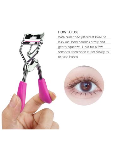 Buy Premium Rose Eyelash Curlers | Comfort Grip Cosmetic Tool for Stunning Eyes - Fast International Shipping - Buy Online on GoSupps.com