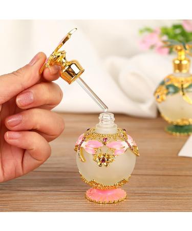 kawehiop Glass Perfume Bottle Refillable Easy To Clean Gifts Dragonfly Decorative Glass Perfume Bottle Decorative Perfume Bottle orange - Buy Online on GoSupps.com