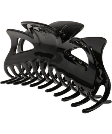 Gazechimp X-Shape Large Black Hair Claw Clip - Stylish Headdress for All Hair Types | International Shipping Available - Buy Online on GoSupps.com