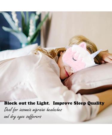 Buy Cute Downy Reindeer Eye Mask - Soft Sleep Mask for Women & Kids | Perfect for Travel & Naps | Lightweight Blindfold with Pressure Relief - Buy Online on GoSupps.com