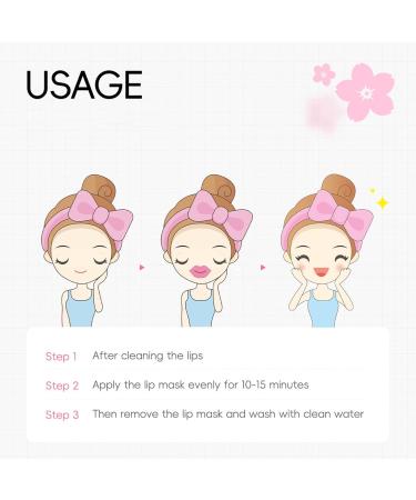 Daily Hydrating Lip Balm Moisturizing Overnight Mask For Dry Lips Nourishing Non Sticky Formula For Smooth Soft Lips Women Pink One Size One Size Pink - Buy Online on GoSupps.com