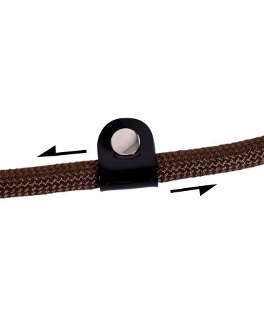 Lionto Dog Collar - Retriver Training Collar | 40 cm Length Brown 0.8 cm Thickness - International Shipping Available - Buy Online on GoSupps.com