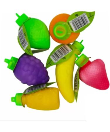 Snowflakeheaven Sherbet Fruits sweets 70 per pack. Each fruit contains different flavored sherbet Banana Strawberry Grape Lime Pineapple and Orange. Great fun for children. - Buy Online on GoSupps.com