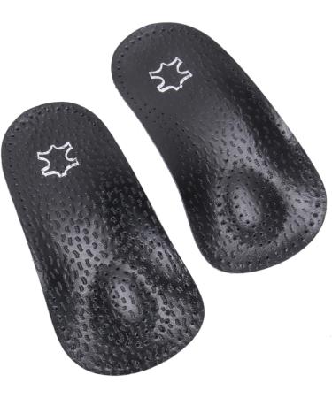 FOMIYES Arch Support Orthotic Inserts - Anti-Slip Insoles for Flat Feet - 3 Pairs Black Half Size Pads for Men & Women - Buy Online on GoSupps.com