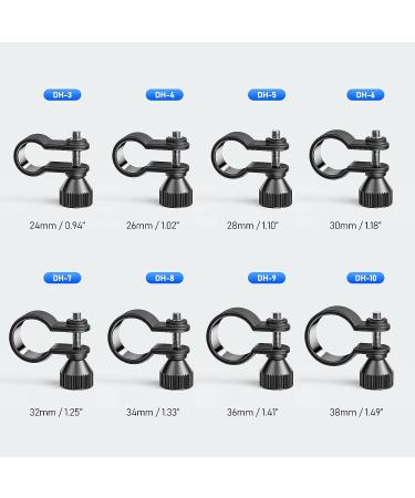 Starbea 38mm Adjustable Diving Light Arm Mount Clip DH-10 | Ideal for Underwater Photography and Torch Holding - Buy Online on GoSupps.com