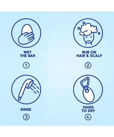  Head & Shoulders Head & Shoulders Coconut Oil Anti Dandruff Moisturizing Solid Shampoo Bar 70g Pack of 3 - Buy Online on GoSupps.com