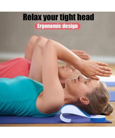 Pain Relief Cushion & Neck Traction Device | Cervical Spine Support Travel Pillow for Tension Relief - Buy Online on GoSupps.com