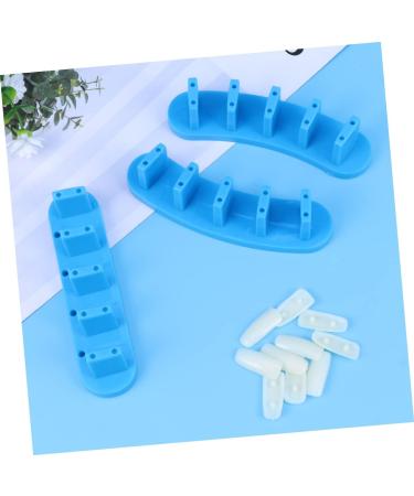 DOITOOL 3 Manicure Practice Display Stand Nail Practice Stand Nail Training Display Manicure Practice Nails Tips Nail Display Holders False Nail Tip Holder Fale Nails Nail Piece Lotus Seat - Buy Online on GoSupps.com