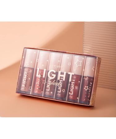 6PCS Bangfeng Lip Oil Set - Moisturizing Lip Gloss Kit for Women (Set A) - Buy Online on GoSupps.com