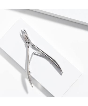 Tweezerman Rockhard Cuticle Nipper 1/4 Jaw - Precision Cuticle Trimming Tool - Buy Online on GoSupps.com