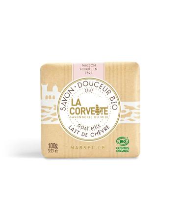 Buy La Corvette Mild Organic Goat's Milk Soap - 100g Pack | Natural Skincare for All Skin Types | International Shipping Available - Buy Online on GoSupps.com