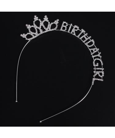 Frcolor Tiara - Strasser Crystal Hair Crown for Little Princess - Birthday Crown with 'Happy Birthday' Font - Buy Online on GoSupps.com