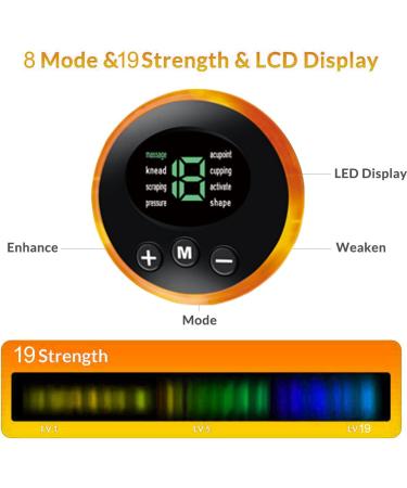 Hongxian EMS Abdominal Muscle Trainer - 6 Modes 9 Intensities USB Rechargeable Electric Muscle Stimulator for Belly Arm and Leg - Buy Online on GoSupps.com