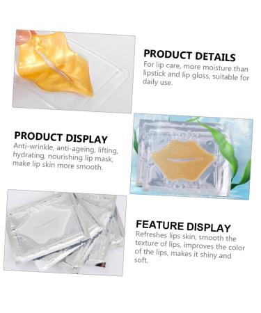 FRCOLOR 40 Pcs Lip Mask & Lip Balm Set for Women - Exfoliating & Moisturizing Collagen Lip Care Gel Pads - Buy Online on GoSupps.com