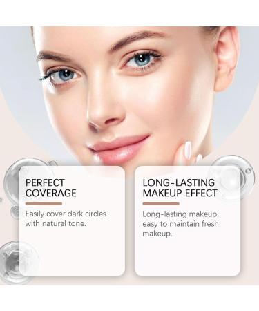  Zunishaone Under Eye Concealer - Hydrating Concealer Cream for Tired Eyes | Lightweight Makeup Coverage Natural Skin Tone for Women Ideal Beauty Gift for Girlfriend - Buy Online on GoSupps.com