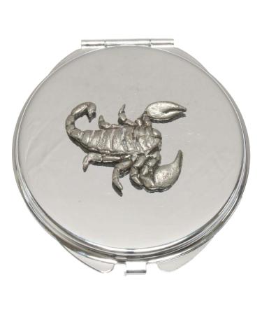 Scorpion Compact Mirror Handbag Gift With Free Engraving 315