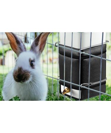 Heated Water Bottle - Thermostatic Control 1 L Bunny Water Bottle | Guinea Water Bottle with Leak Proof Design for Rabbits Hamster Guinea Pigs Buogint - Buy Online on GoSupps.com