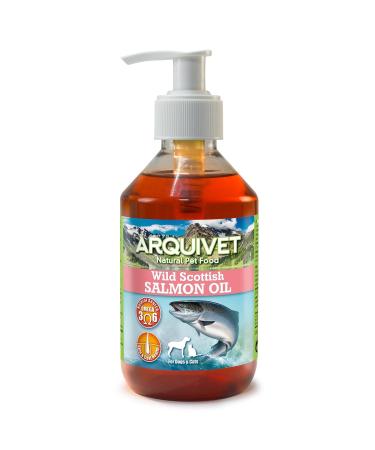 ARQUIVET Scottish Salmon Oil - for cats and dogs 250 ml - Complementary food - Omega 3 and 6 - Vitamin E