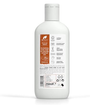 Buy Dr. Organic Argan Body Wash 250ml - Nourishing Natural Shower Gel for Smooth Skin - International Shipping Available - Buy Online on GoSupps.com