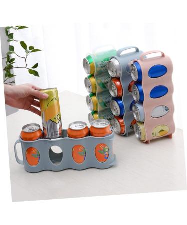 Zerodeko 2pcs 4 Bottle Organizer Refrigerator Organizer Hand Pull Type Organizer Beverage Can Cans 1 - Buy Online on GoSupps.com