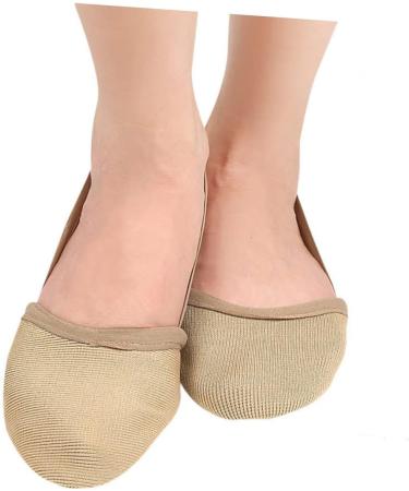 Buy Hemoton 5 Pairs Half Palm Toe Sleeve Socks | High Heel Inserts for Women & Men | Comfortable Foot Insoles | Sweat Absorbent Nylon Shoe Solutions - Buy Online on GoSupps.com