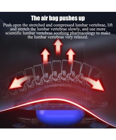 RKXKJ Electrical Backrest - Traction Correction Device for Spine | 3 Automatic Modes & Heating Levels | Deep Muscle Stimulation - Buy Online on GoSupps.com