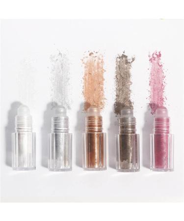 5 Colors Diamond Glitter Eyeshadow - Long Lasting Shimmer Mermaid Eye Shadow - Pink 05 - Easy to Apply - Gift For Women - Buy Online on GoSupps.com