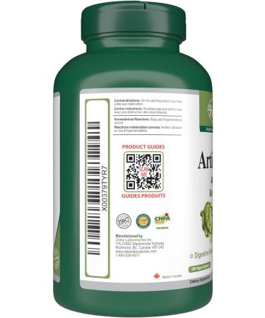 VORST Artichoke 4800mg Raw Equivalent (1200mg With 4:1 Extract Ratio) 180 Vegan Capsules | Digestive Supplement for Cholesterol Balance & Liver Health | Powder Pills | 1 Bottle 180 count (Pack of 1) - Buy Online on GoSupps.com