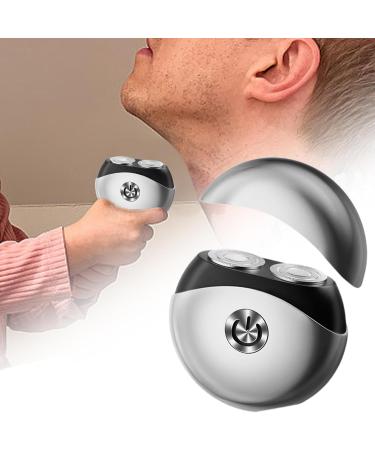 Travel-Friendly Men's Electric Razor - Sleek Grooming Tool for Effortless Shaving | Argent - Buy Online on GoSupps.com