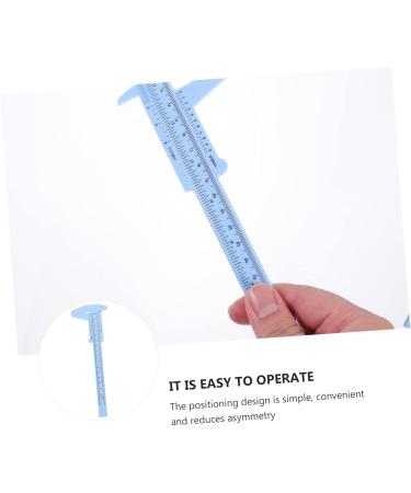 NOLITOY Multitools 2pcs Eyebrow Ruler Positioning Ruler Reusable Stencils Vernier Caliper Calipers Miss Accessories - Buy Online on GoSupps.com