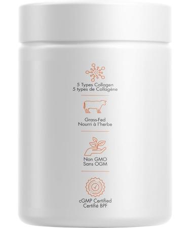 Codeage Multi Collagen Protein Capsules Type I II III V X Grass Fed & Hydrolyzed Collagen Pills Supplement All in One Collagen Bone Broth Amla Berry Source of Vitamin C Non-GMO 90 Count - Buy Online on GoSupps.com
