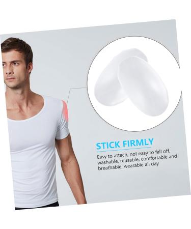 SEWACC 3 Pairs Thick Shoulder Pads Shoulder Padding Silicone Shoulder Lifter Silicone Shoulder Pads Beauty Shoulder Cushion Unisex Shoulder Cushion Invisible Shoulder Pads Push-up Pads Transparent Colorx3pcs 13X7X0.8cmx3pcs - Buy Online on GoSupps.com