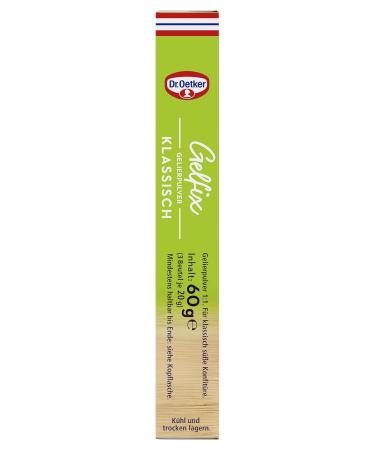 Dr.Oetker Gelfix Classic - 60g | Premium Gelatin for Perfect Jam & Jelly - International Shipping - Buy Online on GoSupps.com