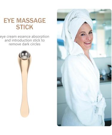 Healeved Appareil de Massage Yeux Roll-on Dor Applicateur Cr me Contre les Ternes les Gonflements B tonnet de Massage Visage Compact L ger et Portable Soin Oculaire pour Usage - Buy Online on GoSupps.com