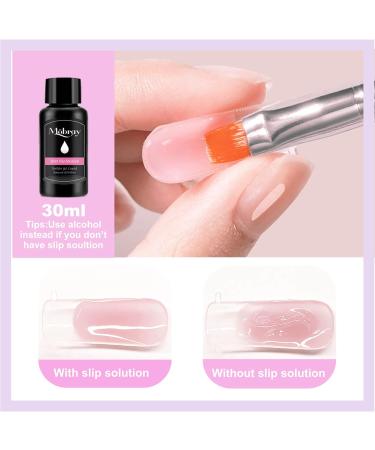 Shop Mopray Poly Nail Gel Set - 6 Color Acrylic Gel for Beginners & Professionals | Nude Gold & Transparent Starter Kit with Manicure Tools - Buy Online on GoSupps.com