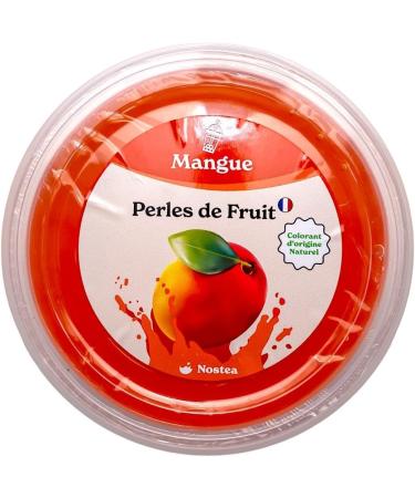 Nostea - Perles Bubble Tea Mangue - Popping Boba Sans Gluten - Perles au Jus de Fruit pour Th Boissons Dessert - Fabrication Fran aise - 450 gr - Buy Online on GoSupps.com
